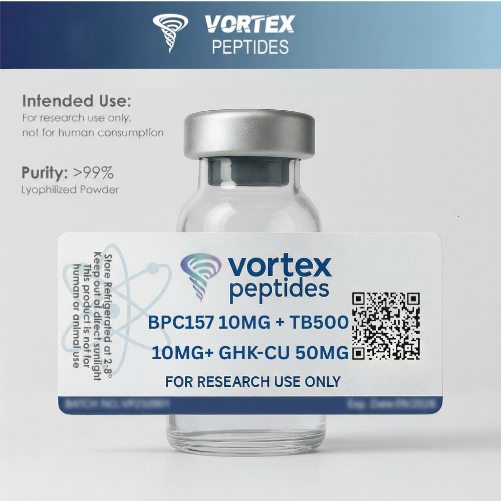 BPC157 10MG + TB500 10MG + GHK-CU 50MG